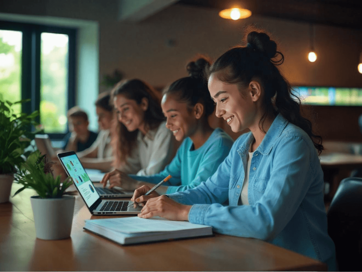 Learning Platform Illustration