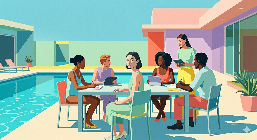 Our spaces illustration